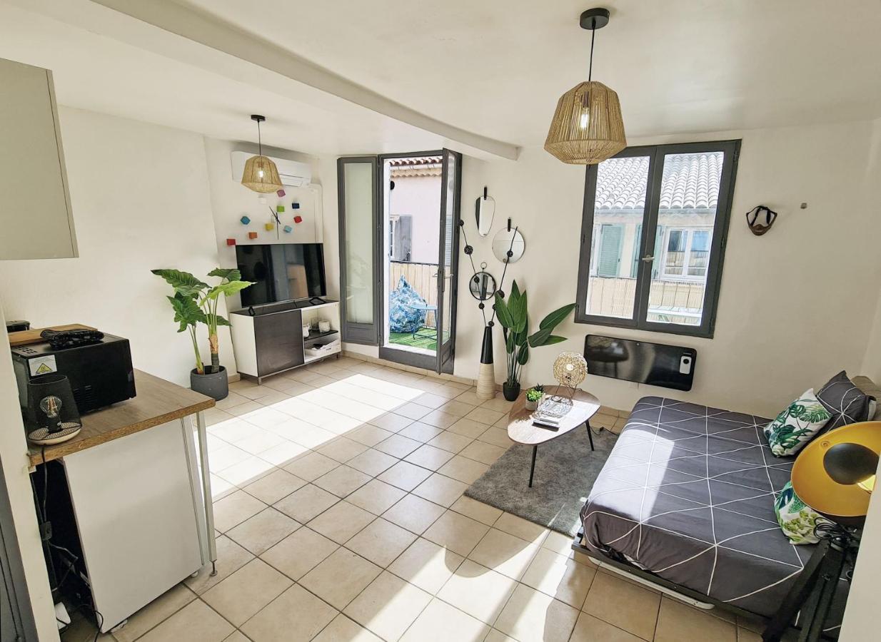Gregbnb - Centre Ancien - Studio Roof-Top - Climatise - 5Eme Etage تولون المظهر الخارجي الصورة