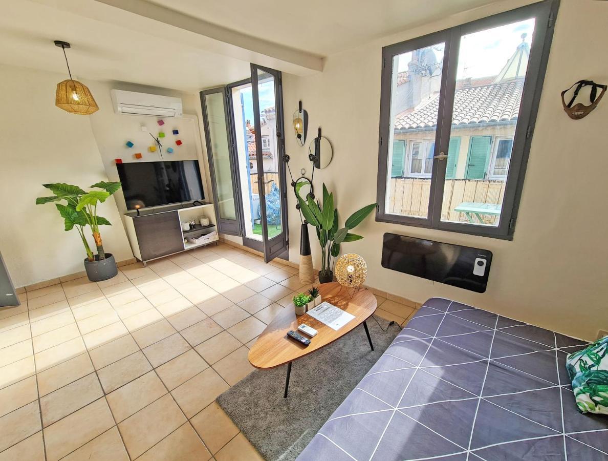 Gregbnb - Centre Ancien - Studio Roof-Top - Climatise - 5Eme Etage تولون المظهر الخارجي الصورة