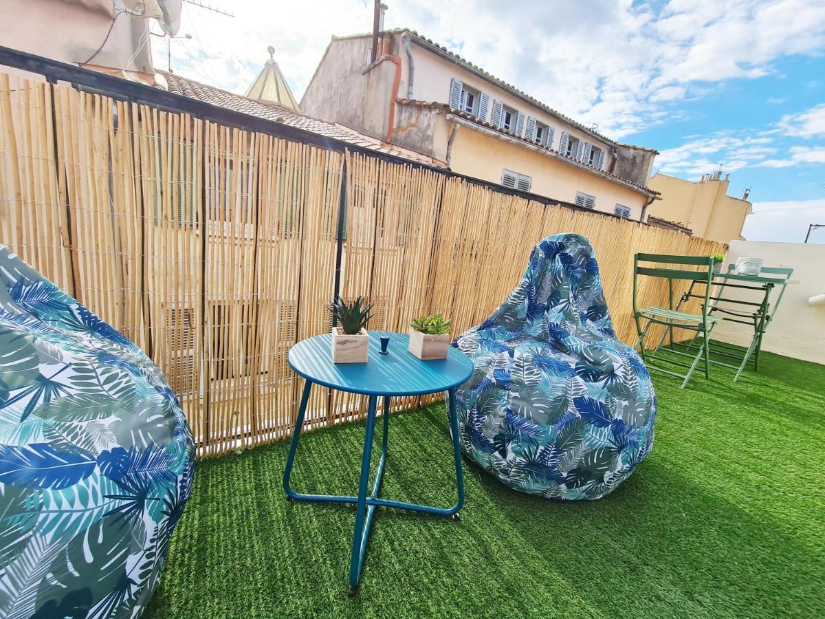 Gregbnb - Centre Ancien - Studio Roof-Top - Climatise - 5Eme Etage تولون المظهر الخارجي الصورة